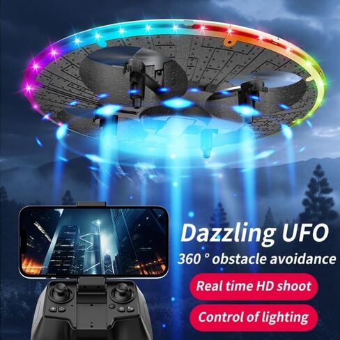 Round Foam UFO Drone with Camera, FPV Quadcopter for Beginners in Saudi Arabia