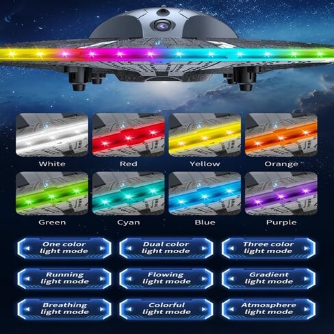 Round Foam UFO Drone with Camera, FPV Quadcopter for Beginners in Saudi Arabia