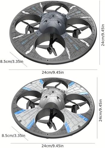Round Foam UFO Drone with Camera, FPV Quadcopter for Beginners in Saudi Arabia
