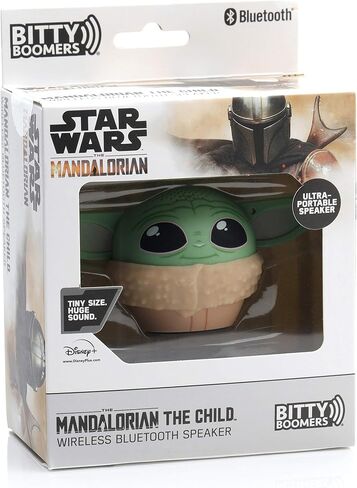 Bitty Boomers Star Wars The Mandalorian: Grogu - Mini Bluetooth Speaker, Multicolored in Kuwait
