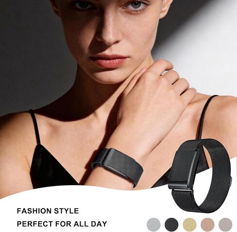 HANDODO Milanese Stainless Steel Band Compatible with WHOOP 5.0, One, Peak, Life Lightweight Magnetic Breathable Metal Replacement Strap & Fully Adjustable Wristband in Kuwait