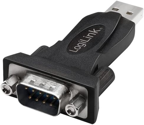 Logilink USB 2.0 (Type-A) to Serial (RS232-9pin) Adapter for Win 11 in Kuwait