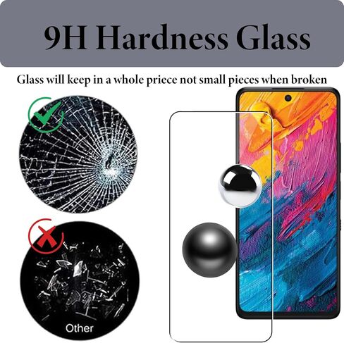 Murmure Clear Case with 1 Screen Protector for TCL 60 XE NXTPAPER 5G, Flexible TPU Reinforced Anti-Collision Corner Shockproof [Anti-Scratch] Anti-Yellowing Crystal Transparent Phone Case in Saudi Arabia