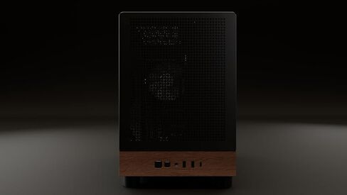 AI Workstation Gaming PC | 2X AMD Radeon AI PRO R9700 64GB Total VRAM | Ryzen 5 9600X (5.4 GHz Turbo) | 32GB DDR5 | 1TB Gen4 SSD | W11 | Wi-Fi | Bluetooth - Black in Kuwait