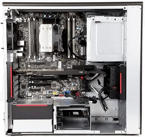 ThinkStation P520 Workstation, Intel Xeon W-2135 3.70GHz 6-Core, 1TB NVMe M.2 SSD, Quadro P4000 8GB (4X Display Ports), Windows 11 Pro (Renewed) (128GB DDR4) in Kuwait