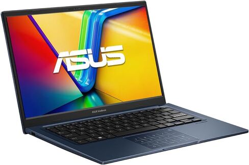 ASUS Vivobook Laptop:14" FHD Display • 13th Generation Intel Core i5-1334U • Intel Iris Xe Graphics • 24 GB DDR4 SDRAM • 1 TB NVMe SSD • Win11 Pro • WiFi 5 • 720p HD Camera in Kuwait