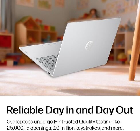 HP OmniBook 16" 2K Touchscreen Business Laptop AI PC, AMD Ryzen 5, 8 GB RAM, 128 GB PCle SSD, Copilot Key, Windows 11, Glacier Silver in Kuwait