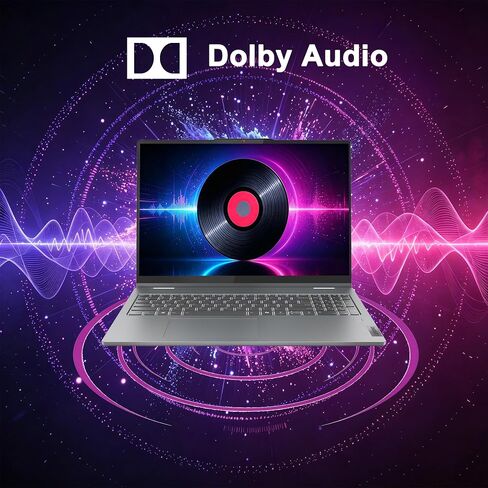 Delca Customized Laptop Made with Lenovo IdeaPad 5 2-in-1 AI Lightweight Laptop | 16" WUXGA IPS Touchscreen | AMD 8-core Ryzen 7 8845HS | 16GB DDR5 1TB/2TB/4TB SSD | Backlit Privacy Camera Win 11 in Kuwait