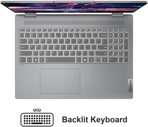 Delca Customized Laptop Made with Lenovo IdeaPad 5 2-in-1 AI Lightweight Laptop | 16" WUXGA IPS Touchscreen | AMD 8-core Ryzen 7 8845HS | 16GB DDR5 1TB/2TB/4TB SSD | Backlit Privacy Camera Win 11 in Kuwait