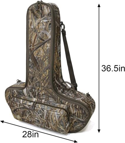 MYDAYS Soft Crossbow Case,Camo Padded Archery Bow Carrier Bag with Backpack Straps for Outdoor in Kuwait