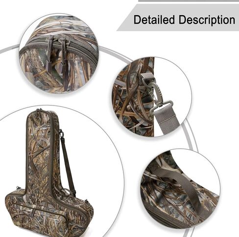 MYDAYS Soft Crossbow Case,Camo Padded Archery Bow Carrier Bag with Backpack Straps for Outdoor in Kuwait