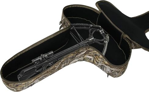 MYDAYS Soft Crossbow Case,Camo Padded Archery Bow Carrier Bag with Backpack Straps for Outdoor in Kuwait