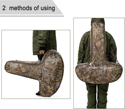 MYDAYS Soft Crossbow Case,Camo Padded Archery Bow Carrier Bag with Backpack Straps for Outdoor in Kuwait