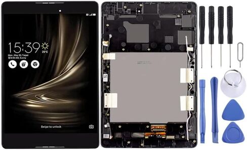 OEM LCD Screen for ASUS Zenpad 3 8.0 Z8 Z581KL Z581 ZT581KL P008 Digitizer Full Assembly with Frame（Black (Black) in Kuwait