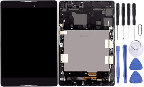 OEM LCD Screen for ASUS Zenpad 3 8.0 Z8 Z581KL Z581 ZT581KL P008 Digitizer Full Assembly with Frame（Black (Black) in Kuwait
