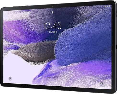 SAMSUNG Galaxy Tab S7 FE 2021 Android Tablet 12.4" Screen WiFi 256GB S Pen Included Long-Lasting Battery Powerful Performance, Mystic Black (Renewed) in Kuwait