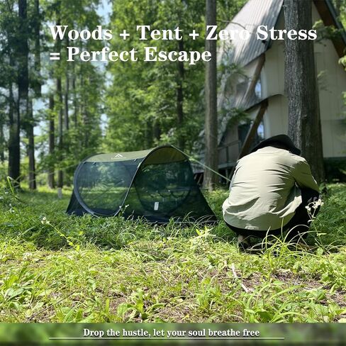 Instant Pop up Screen Tent for Camping Mosquito Netting Tent with Bug Screen Net in Saudi Arabia