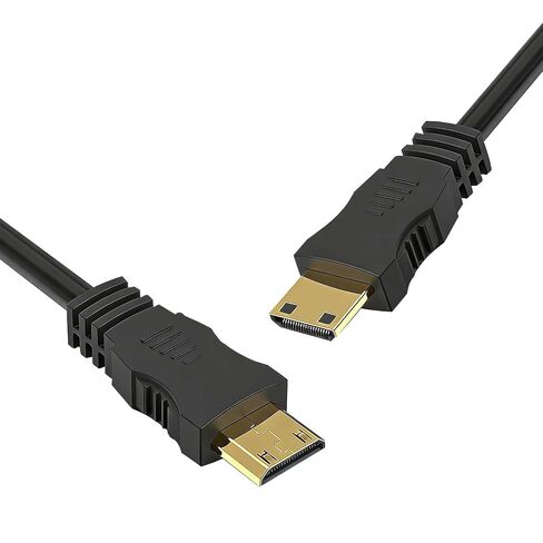 4K Mini HDMI to Mini HDMI Cable 3.3Ft/1M, Male to Male, High Speed 10.2Gbps, Compatible with Camera, Camcorder, HDTV, Monitor, Display in Saudi Arabia