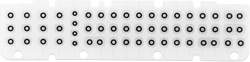 Rubber Keyboard (51-Key) for Honeywell Thor VM1 Vehicle-Mounted Computer,Keypad Replacement Support Computer,Foldable Silicone Flexible Material in Saudi Arabia