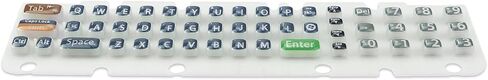 Rubber Keyboard (51-Key) for Honeywell Thor VM1 Vehicle-Mounted Computer,Keypad Replacement Support Computer,Foldable Silicone Flexible Material in Saudi Arabia