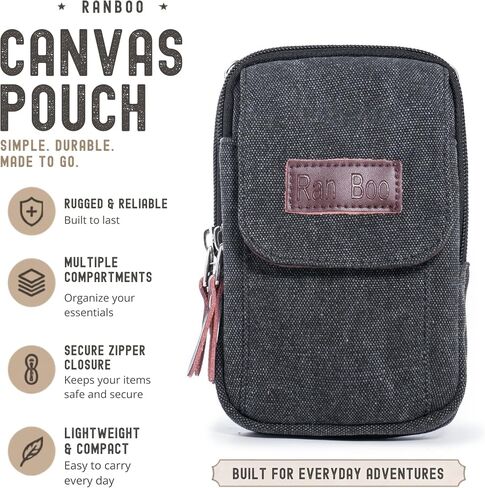 Ranboo Small Crossbody Purse Sling Bag Phone Pouch Fanny Pack Belt Holster in Kuwait