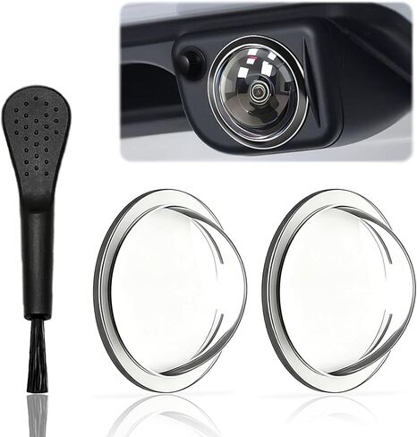 Car Camera Lens Protector, Car Rear View Camera Cover, Car Camera Rain Cover, Backup Camera Cover, High-Transparency Protective Lens Guard for Car (2) in Kuwait