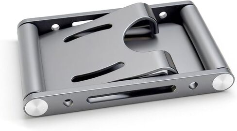 Foldable Adjustable Metal Phone Stand, Carbon Steel Anti-Slip Desk Holder in Kuwait