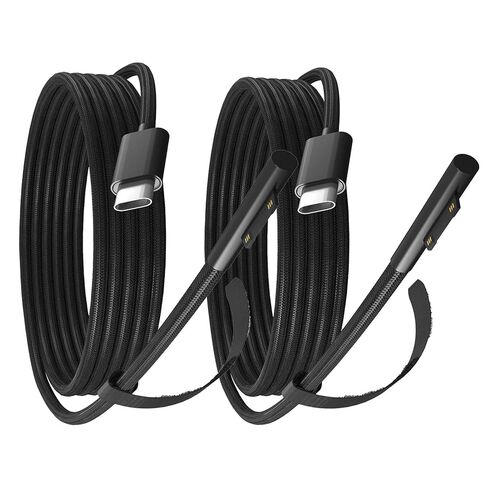 PD100W USB-C Charger Cable Compatible with Surface Pro Microsoft Laptop 6FT in Kuwait