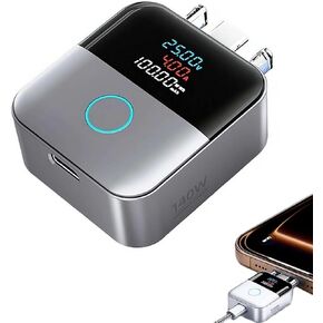 Smart Auto Stop Charging Adapter, 140W USB-C Auto Power-Off, LCD Display in Saudi Arabia