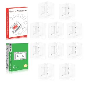 1-Pack GBA Game Cartridge Case Compatible with Nintendo Game Boy Advance – Clear Protective Shell with Secure White Inner Tray for Travel, Shelf Display & Collection Storage, Box & Sleeve Cover in Saudi Arabia