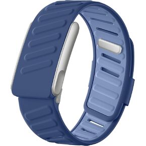 Getino Sport Band Compatible with Whoop 5.0 Bands One, Peak and Life/MG, Breathable Waterproof Silicone Adjustable Replacement Accessories Strap for Whoop Band 5.0 Fitness Activity Tracker, NavyBlue in Saudi Arabia