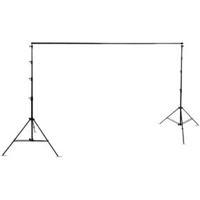 12.9' Photography Backdrop Support Kit – 2 Light Stands, Telescoping Crossbar (4.8' to 12.9'), Adjustable Height up to 13.5', Carrying Bag, Supports Seamless Paper & Backdrops up to 38 lbs in Saudi Arabia