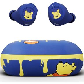 Disney Winnie The Pooh Bluetooth Earbuds w/Charging Case- Wireless Headphones w/Built-in Mic+ Up to 30 Hrs Playtime- Winnie The Pooh Gifts for Women, Men, All Fans of Winnie The Pooh Stuff in Saudi Arabia
