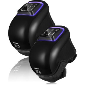 FORTHiQ Knee Massager Pro+ for Pain Relief with Heat and Dual Red Light Therapy, Adjustable Straps, Memory Function, Relax Tight Muscles, Ideal Gift for Men & Women, FSA-HSA Eligible in Kuwait