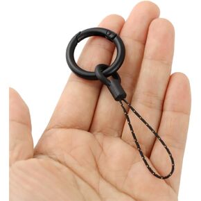 4Pcs Small Phone Finger Ring Lanyard Holder Round spring Keychain String for USB Flash Drive,Backpack, Wallet in Kuwait