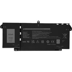 7FMXV 9JM71 4M1JN 63WH Laptop Battery for Dell Latitude 7320 7420 7520 5320 5320 Latitude 5320 2-in-1/7320 2-in-1/7420 2-in-1 P133G P134G P135G P136G P138G P139G P110F 727CG 1PP63 HDGJ8 MHR4G TN2GY in Kuwait