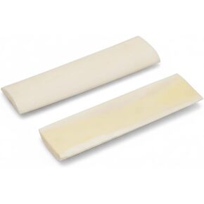 Water Buffalo Horn Knife Handle Scales Blanks Set for Fixed Blade Knife Handle Making, Honey Streaked Pattern, 4.8 x 1.4 x 0.4 Inches (Horn) in Kuwait