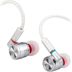 TINHIFI T4 Wired in-Ear Monitor for Musicians and Producers, 10mm Carbon Nanotube Driver, Neutral Tuning, Clear Sound and Balanced Bass, Detachable MMCX Silver-Plated Cable in Kuwait
