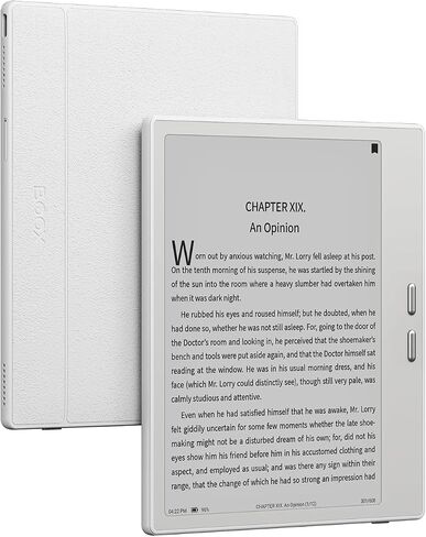 BOOX Go 7 White + Case Off-White + Tappy Yellow Bundle in Kuwait
