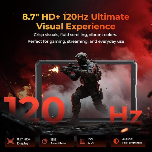 HOTWAV R11 Pro 2026 Rugged Tablet with Stylus, 8.7" Android 16 Mini Tablet in Kuwait
