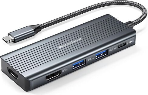 USBC to HDMI, DockteckExpand 5-in-1 USB C Hub with Dual HDMI in Kuwait