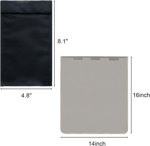 NIULAFAR WiFi Router Cover & Faraday Phone Bag – E.M.F/RF Shielding in Saudi Arabia