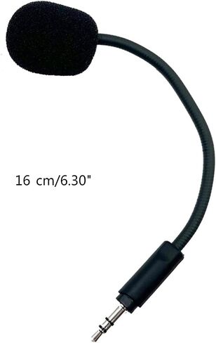 Replacement Gaming Mic for Headset 3.5mm Detachable Boom in Kuwait
