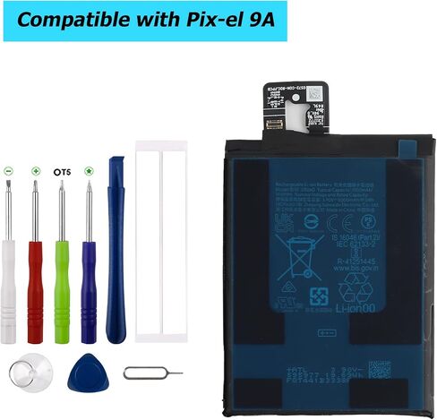 New G526Q Replacement Battery Compatible with Google Pixel 9A with Technical Toolkit in Kuwait