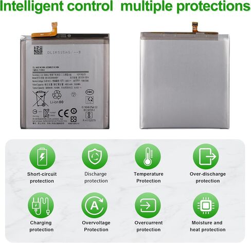 EB-BG998ABY 3.85V 4855mAh Battery, Compatible with Samsung Galaxy S21 Ultra 5G SM-G998,Comes with a Battery Installation Tool in Kuwait
