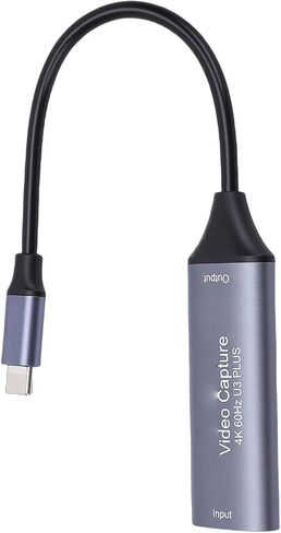 Video Card USB Card HD to USB 4K 60Hz 1080P 60fps Ultra Low Latency C 3.0 Sound Video Adapter with Audio for Streaming Confe in Kuwait
