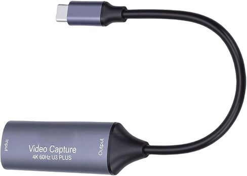 Video Card USB Card HD to USB 4K 60Hz 1080P 60fps Ultra Low Latency C 3.0 Sound Video Adapter with Audio for Streaming Confe in Kuwait