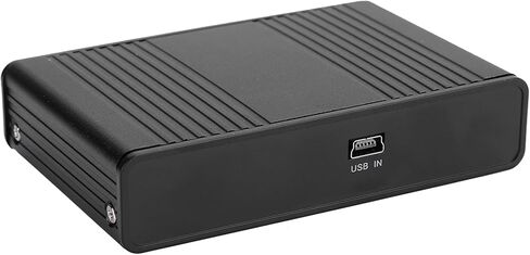 DM HD10 USB 5.1 External Sound Card, Aluminum Alloy Audio Adapter, Supports SPDIF Optical in Out, 6 Channel Analog Output, for Karaoke, Recording, Gaming, PC Laptop Desktop in Saudi Arabia