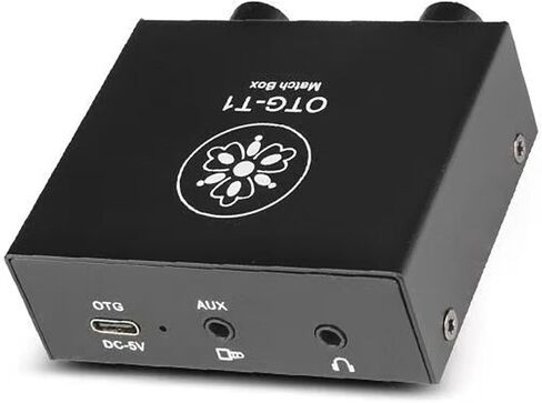 CHICIRIS OTG Audio Adapter with USB C Power and Dual Headphone Jacks for Live Streaming Recording on Phone PC Laptop in Kuwait