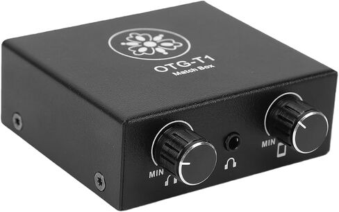 CHICIRIS OTG Audio Adapter with USB C Power and Dual Headphone Jacks for Live Streaming Recording on Phone PC Laptop in Kuwait